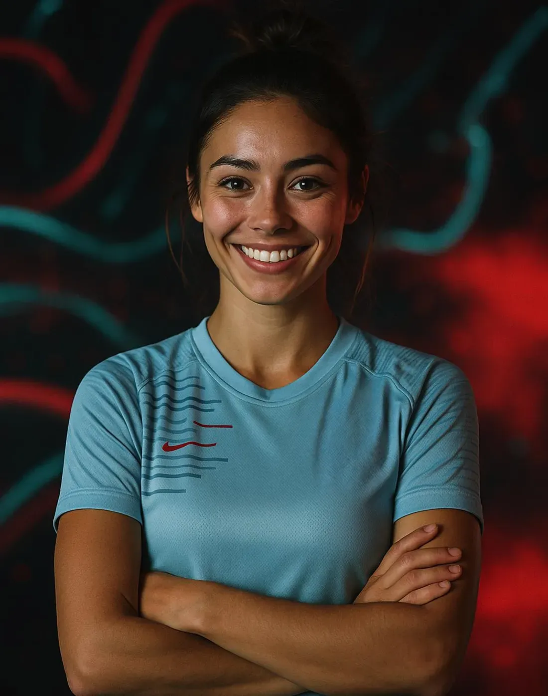 Lara, FIT Champion, corriendo