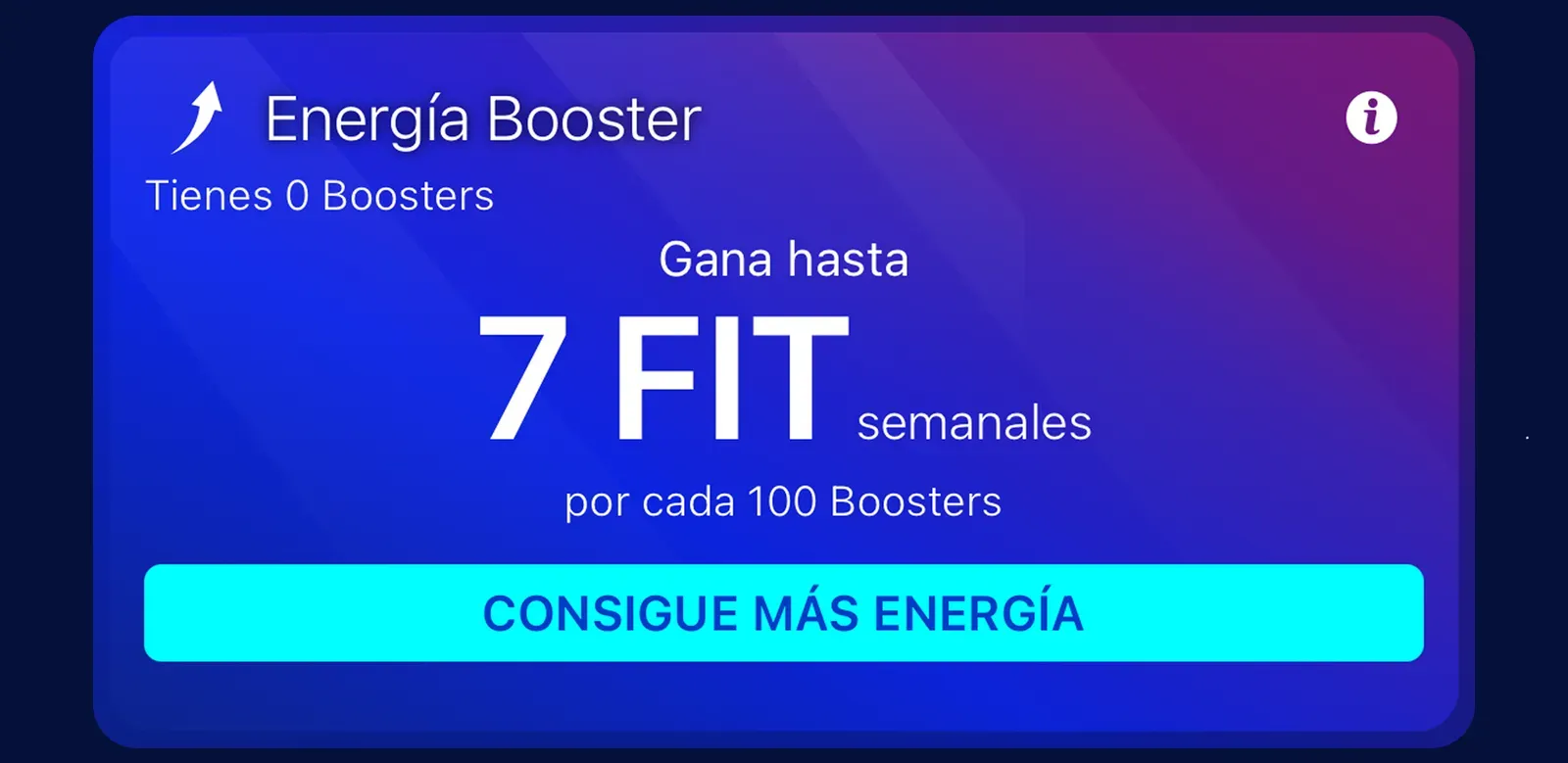¿Cómo transformo mis FITpoints en FITtokens? Boosters + Staking Move