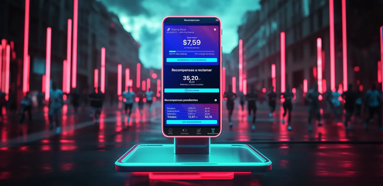 Staking Move: el arte de ganar tokens mientras entrenas